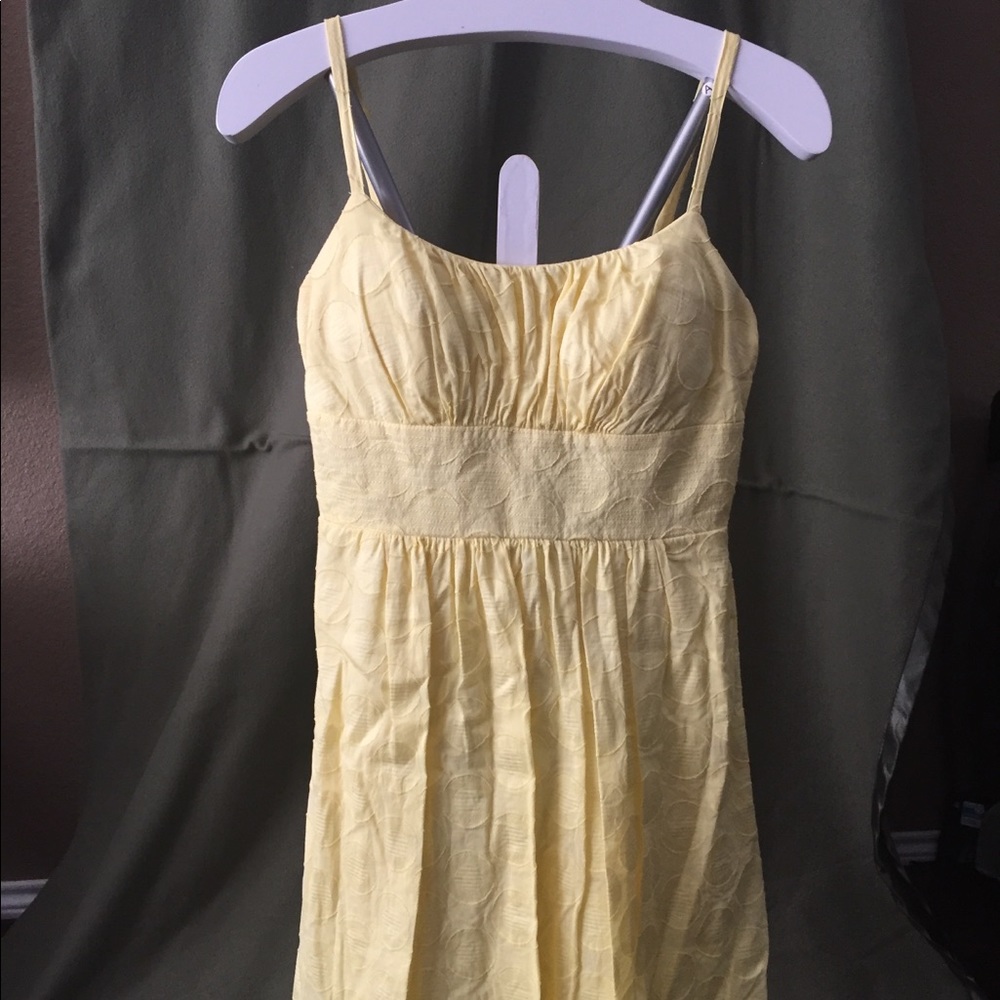 B. Smart Yellow summer dress. Size Small